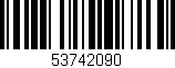 Código de barras (EAN, GTIN, SKU, ISBN): '53742090'
