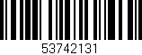 Código de barras (EAN, GTIN, SKU, ISBN): '53742131'