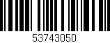 Código de barras (EAN, GTIN, SKU, ISBN): '53743050'