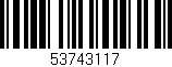 Código de barras (EAN, GTIN, SKU, ISBN): '53743117'