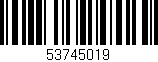 Código de barras (EAN, GTIN, SKU, ISBN): '53745019'