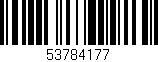 Código de barras (EAN, GTIN, SKU, ISBN): '53784177'