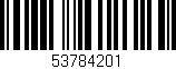 Código de barras (EAN, GTIN, SKU, ISBN): '53784201'
