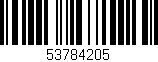 Código de barras (EAN, GTIN, SKU, ISBN): '53784205'