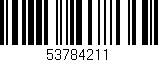 Código de barras (EAN, GTIN, SKU, ISBN): '53784211'