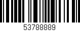Código de barras (EAN, GTIN, SKU, ISBN): '53788889'
