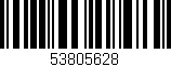Código de barras (EAN, GTIN, SKU, ISBN): '53805628'