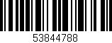 Código de barras (EAN, GTIN, SKU, ISBN): '53844788'