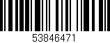 Código de barras (EAN, GTIN, SKU, ISBN): '53846471'
