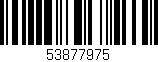 Código de barras (EAN, GTIN, SKU, ISBN): '53877975'