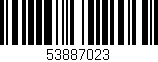 Código de barras (EAN, GTIN, SKU, ISBN): '53887023'
