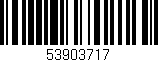 Código de barras (EAN, GTIN, SKU, ISBN): '53903717'