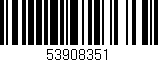 Código de barras (EAN, GTIN, SKU, ISBN): '53908351'