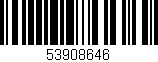 Código de barras (EAN, GTIN, SKU, ISBN): '53908646'
