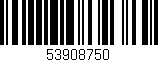 Código de barras (EAN, GTIN, SKU, ISBN): '53908750'