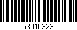 Código de barras (EAN, GTIN, SKU, ISBN): '53910323'
