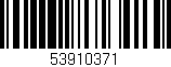 Código de barras (EAN, GTIN, SKU, ISBN): '53910371'