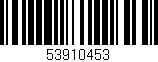 Código de barras (EAN, GTIN, SKU, ISBN): '53910453'