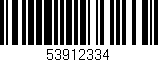 Código de barras (EAN, GTIN, SKU, ISBN): '53912334'