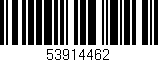 Código de barras (EAN, GTIN, SKU, ISBN): '53914462'