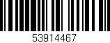 Código de barras (EAN, GTIN, SKU, ISBN): '53914467'