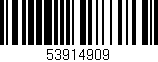Código de barras (EAN, GTIN, SKU, ISBN): '53914909'