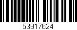 Código de barras (EAN, GTIN, SKU, ISBN): '53917624'
