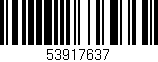 Código de barras (EAN, GTIN, SKU, ISBN): '53917637'