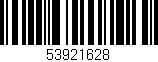 Código de barras (EAN, GTIN, SKU, ISBN): '53921628'