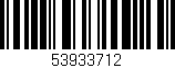 Código de barras (EAN, GTIN, SKU, ISBN): '53933712'