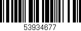 Código de barras (EAN, GTIN, SKU, ISBN): '53934677'