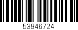 Código de barras (EAN, GTIN, SKU, ISBN): '53946724'