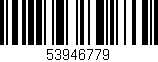 Código de barras (EAN, GTIN, SKU, ISBN): '53946779'