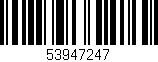 Código de barras (EAN, GTIN, SKU, ISBN): '53947247'