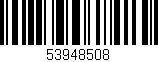 Código de barras (EAN, GTIN, SKU, ISBN): '53948508'