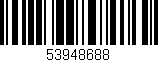 Código de barras (EAN, GTIN, SKU, ISBN): '53948688'