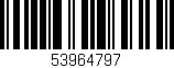 Código de barras (EAN, GTIN, SKU, ISBN): '53964797'