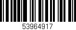 Código de barras (EAN, GTIN, SKU, ISBN): '53964917'