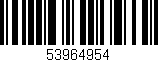 Código de barras (EAN, GTIN, SKU, ISBN): '53964954'