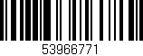 Código de barras (EAN, GTIN, SKU, ISBN): '53966771'