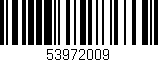 Código de barras (EAN, GTIN, SKU, ISBN): '53972009'