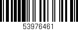 Código de barras (EAN, GTIN, SKU, ISBN): '53976461'