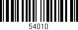 Código de barras (EAN, GTIN, SKU, ISBN): '54010'