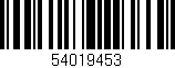 Código de barras (EAN, GTIN, SKU, ISBN): '54019453'