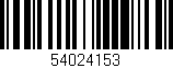 Código de barras (EAN, GTIN, SKU, ISBN): '54024153'