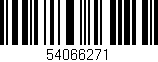 Código de barras (EAN, GTIN, SKU, ISBN): '54066271'