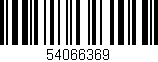 Código de barras (EAN, GTIN, SKU, ISBN): '54066369'