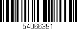 Código de barras (EAN, GTIN, SKU, ISBN): '54066391'