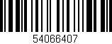 Código de barras (EAN, GTIN, SKU, ISBN): '54066407'