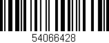 Código de barras (EAN, GTIN, SKU, ISBN): '54066428'